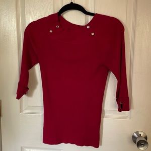 Beautiful red sweater